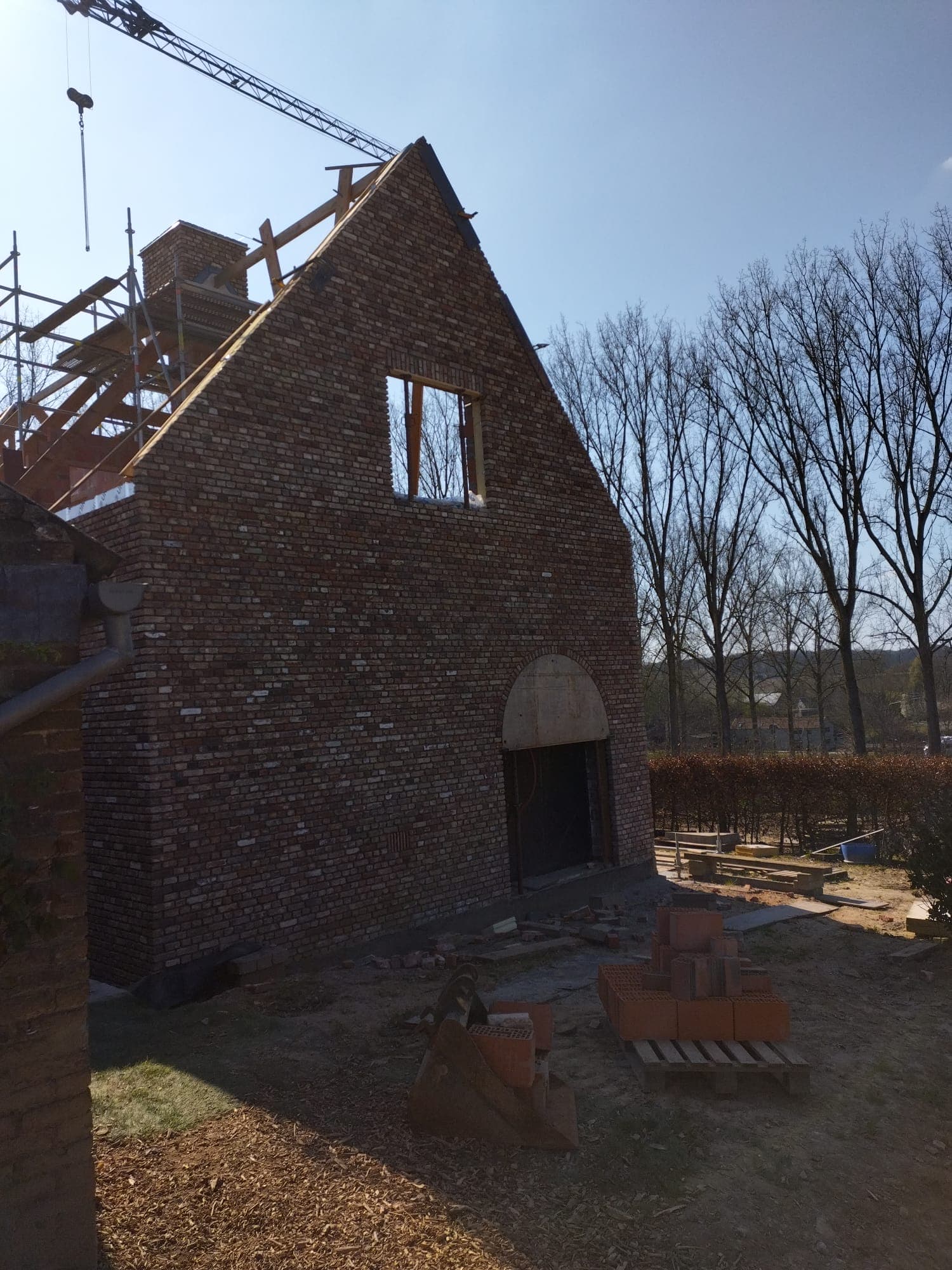 Afwerking bouwproject Maarkedal