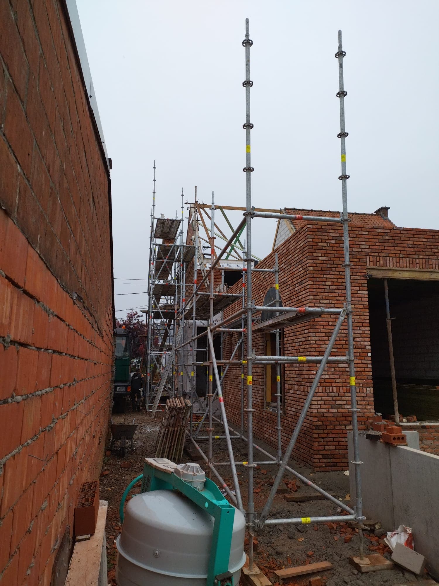 Nieuwbouw afwerking Etikhove