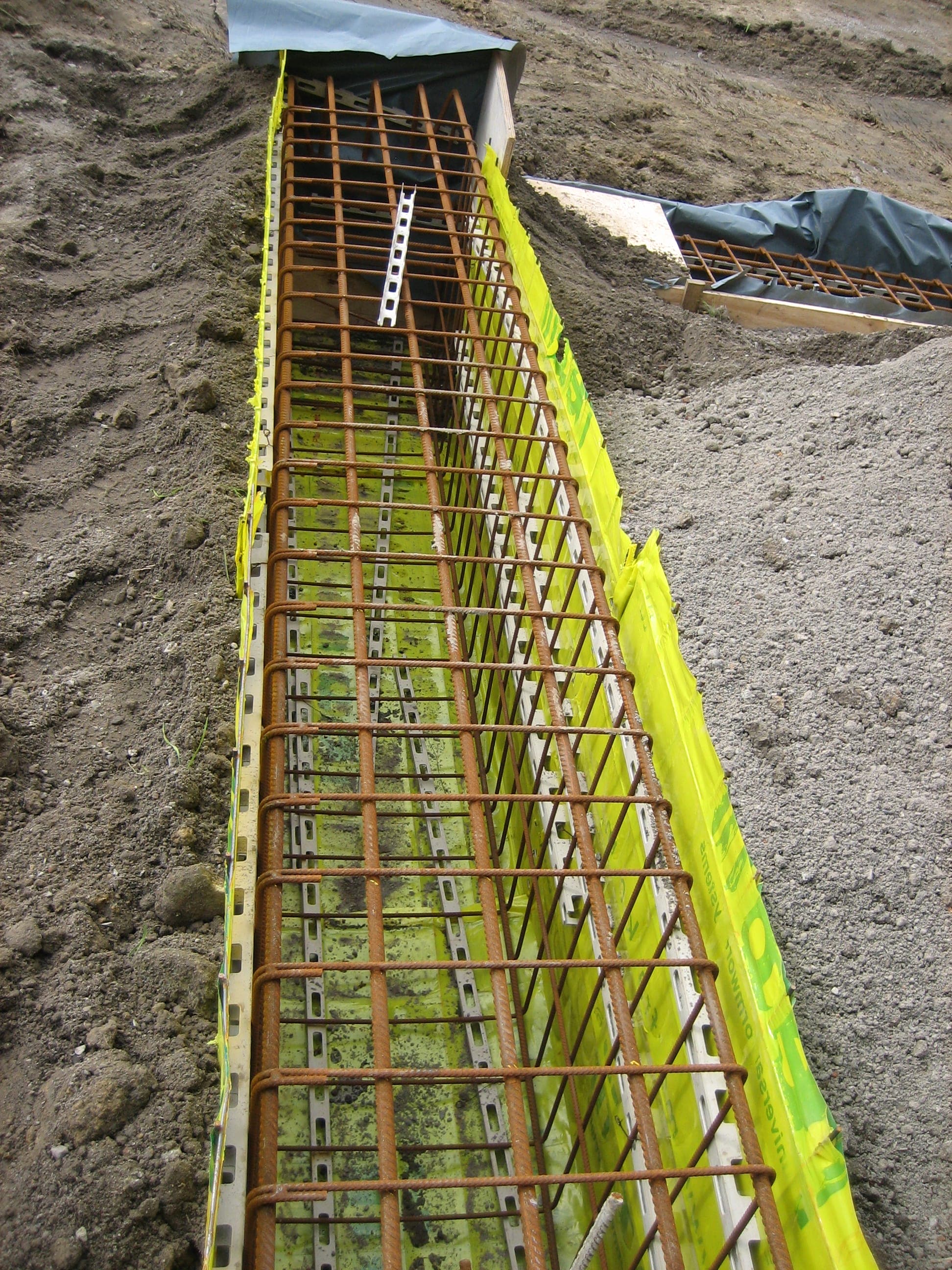 Fundering betonwerken Etikhove
