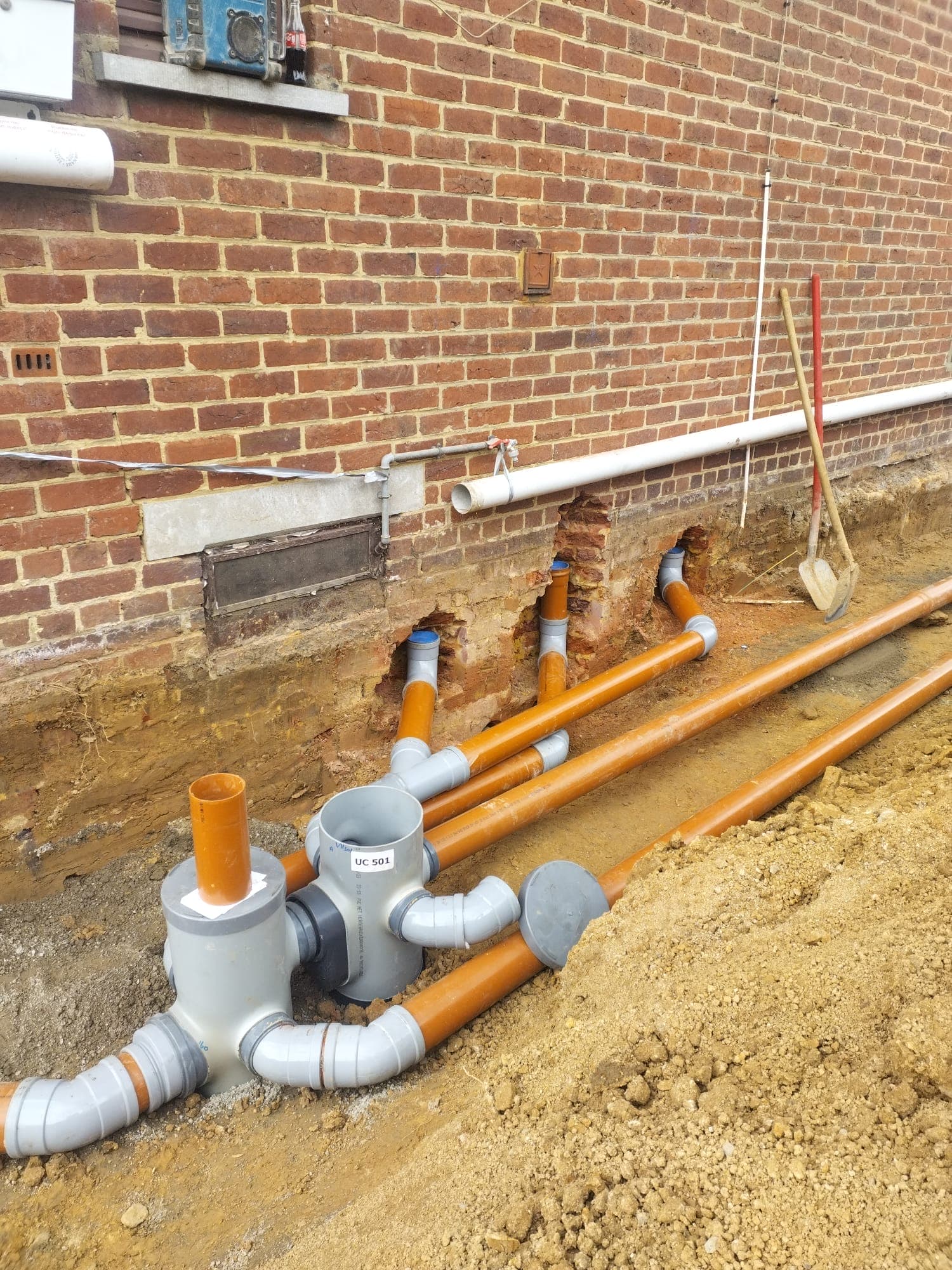 Rioleringswerken project